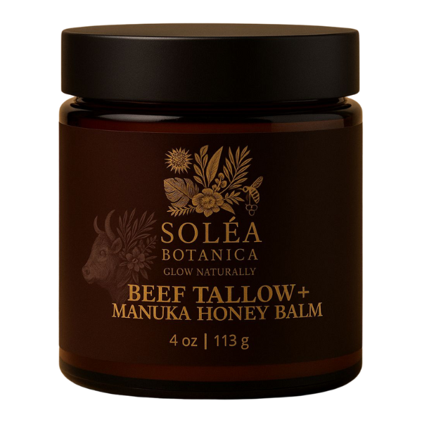 Soléa Botanica Beef Tallow + Manuka Honey Balm