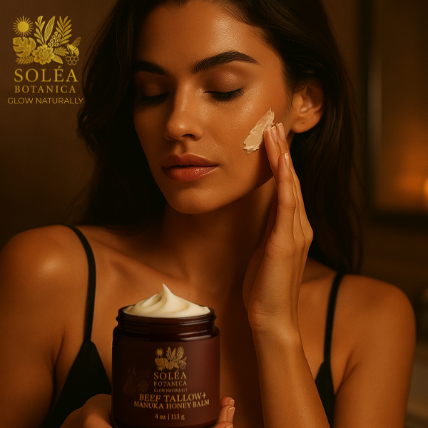 Soléa Botanica Beef Tallow + Manuka Honey Balm