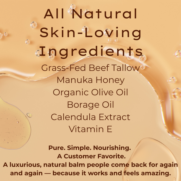 Soléa Botanica Beef Tallow + Manuka Honey Balm