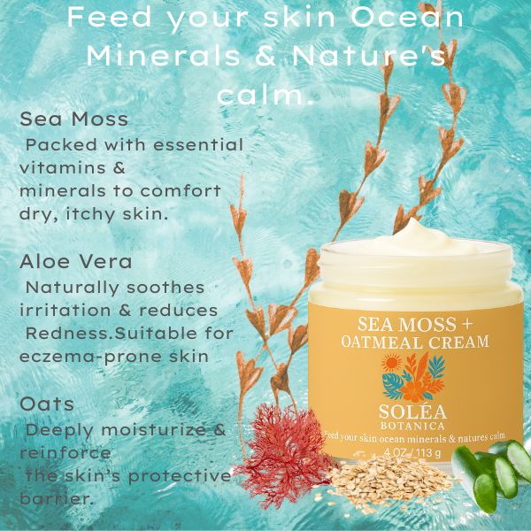 Soléa Botanica Seamoss + Oatmeal Cream